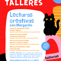 Taller 'Lecturas creativas: Letras de mujer' con Margarito
