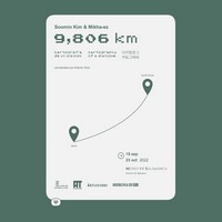Exposición: 'Soomin Kim & Mikha-ez 9,806 km - Cartografía de un diálogo - '.
