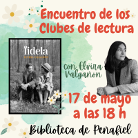 Visita de la autora Elvira Valgañón (Biblioteca Pública de Peñafiel)