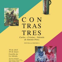 Exposición de Carlos, Cristina y Valentín de Antonio Pérez