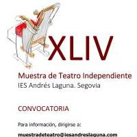 'XLIV Muestra de Teatro Independiente del IES Andrés Laguna de Segovia'
