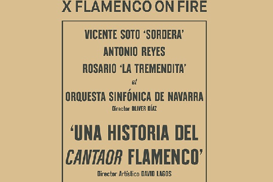 Flamenco On Fire 2023: "Una historia del cantaor flamenco"