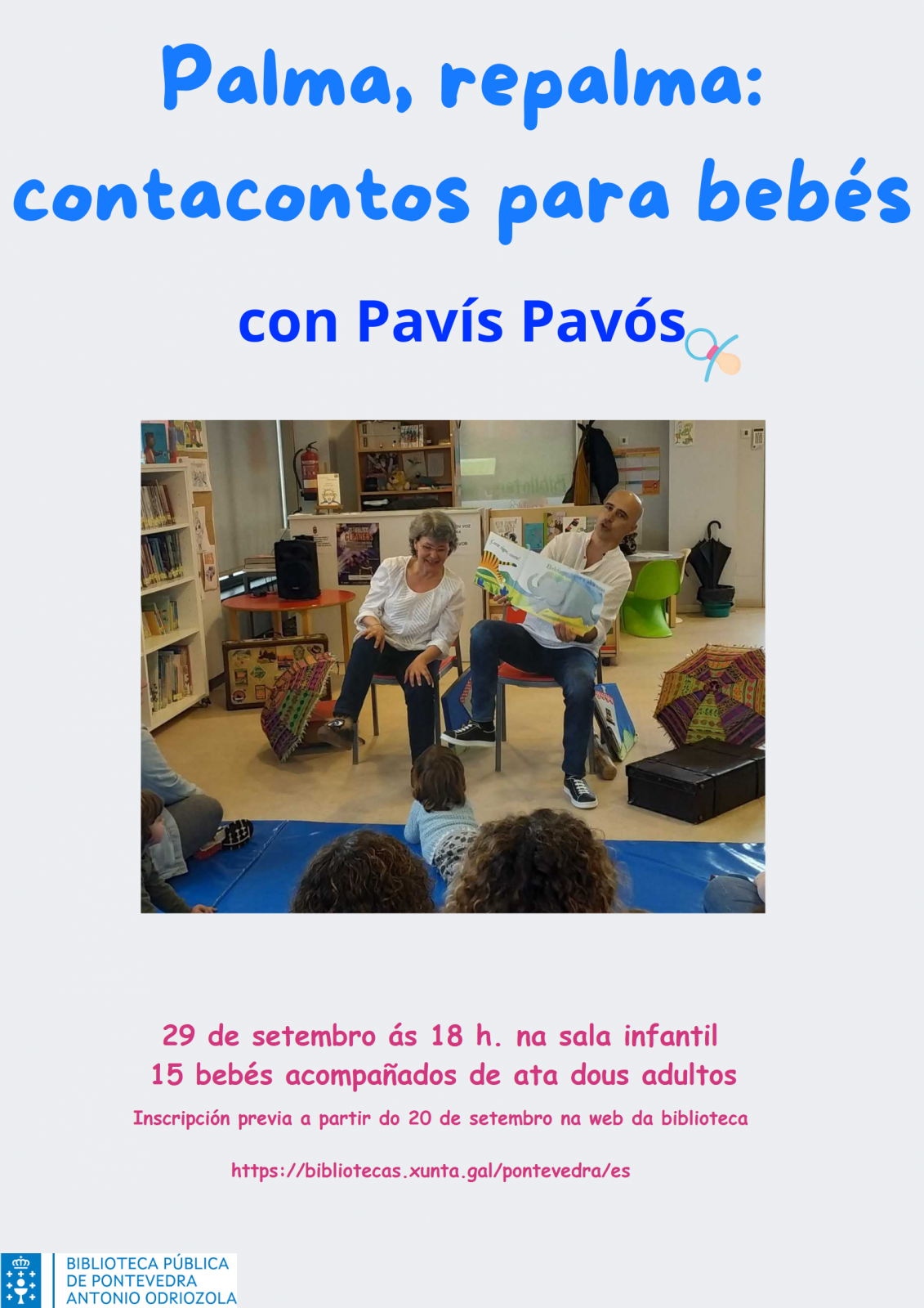 Palma, repalma: contacontos para bebés