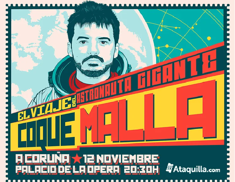 Coque Malla: El viaje del astronauta gigante
