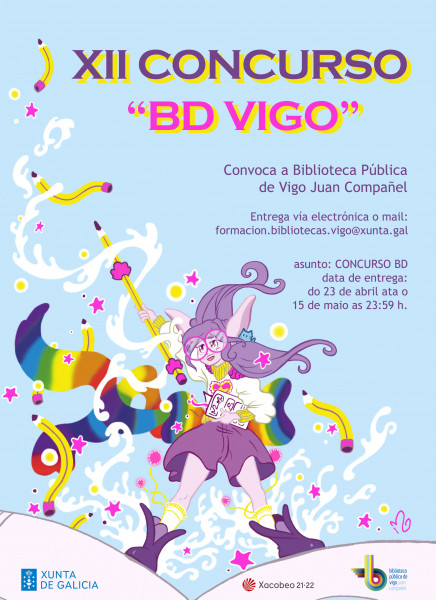 Gañadores do concurso "BD Vigo"