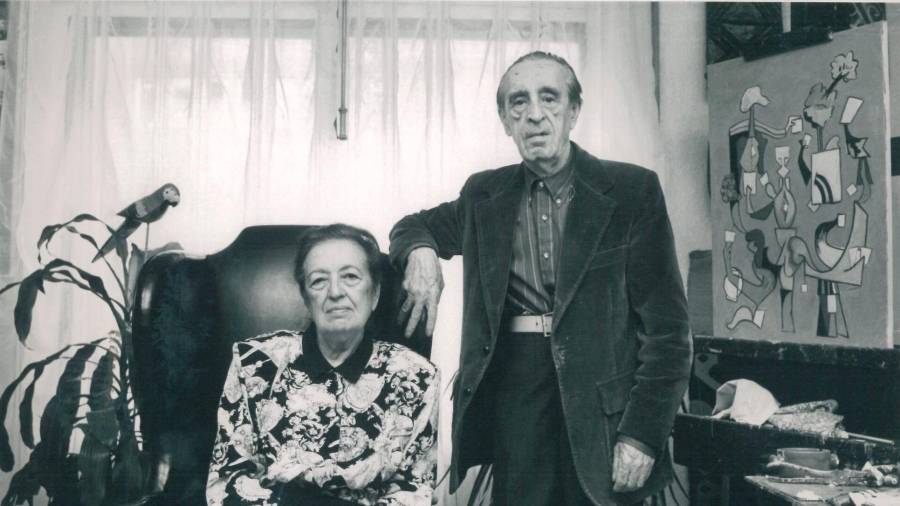 Aniversarios de Eugenio Granell e Amparo Segarra
