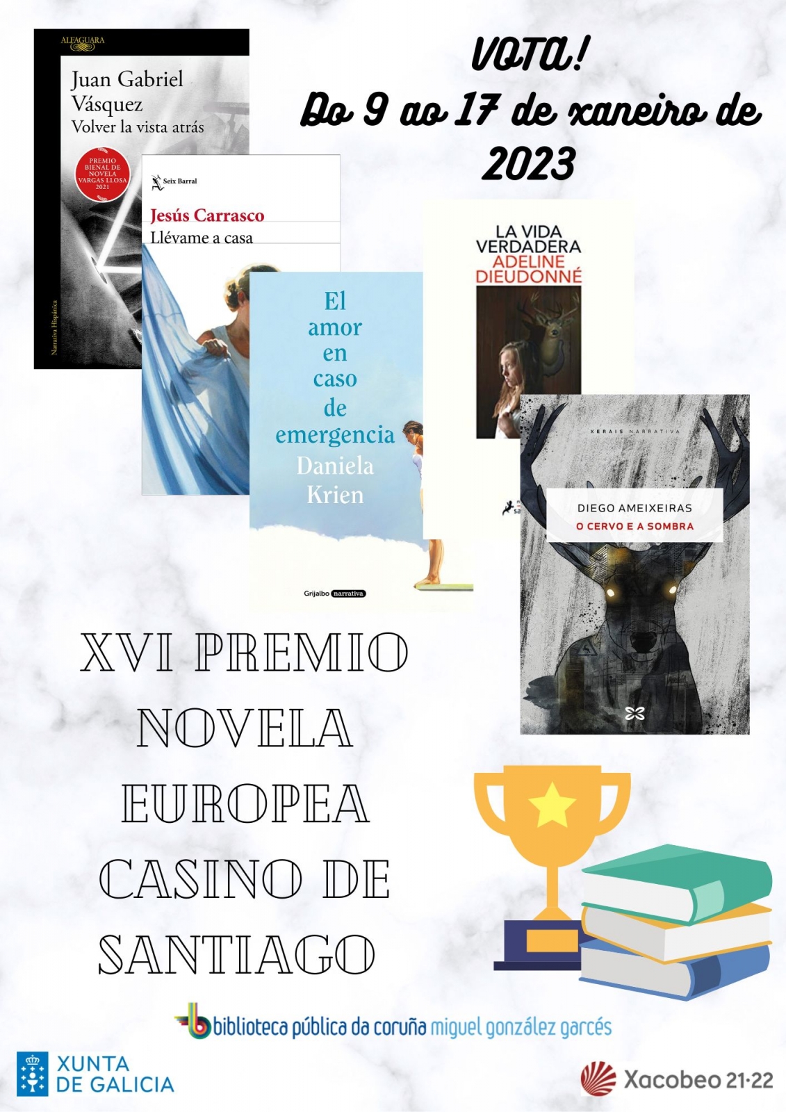 XVI Premio de Novela Europea Casino de Santiago