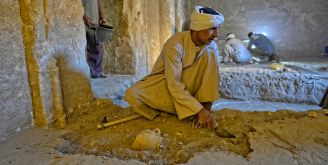 Arqueología canaria en Egipto