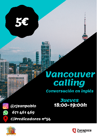 Vancouver calling. Conversación en inglés