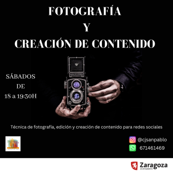 Fotografía y creación de contenido