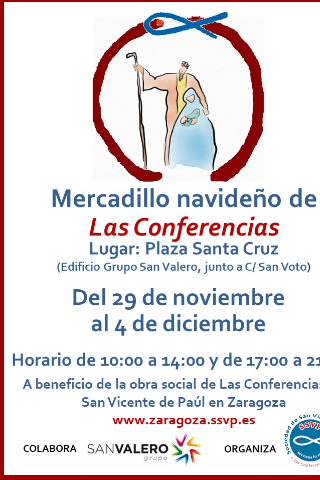 Mercado Navideño Solidario de la Sociedad de San Vicente de Paúl "Las Conferencias"