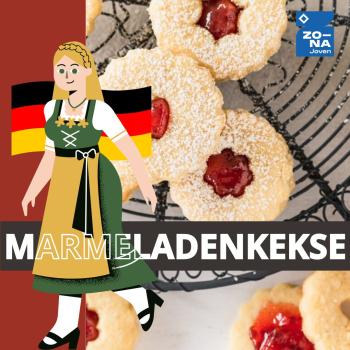 Cocina alemana: marmeladenkekse