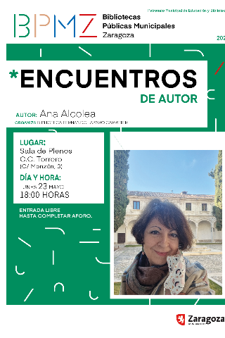 Encuentros de autor: Ana Alcolea