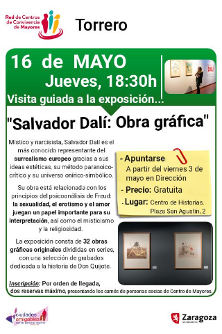 Visita guiada a la exposición: "Salvador Dalí: obra gráfica"