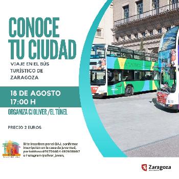 Descubre Zaragoza con el bus turístico