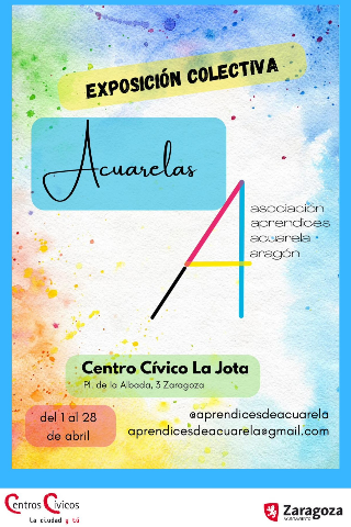Exposición colectiva de la Asociación de aprendices de acuarela de Aragón.