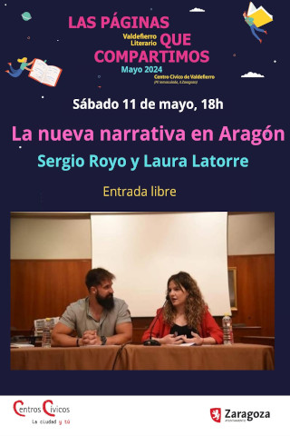 La nueva narrativa en Aragón. Charla coloquio