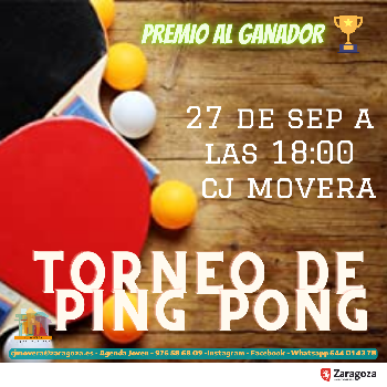 Torneo de ping pong