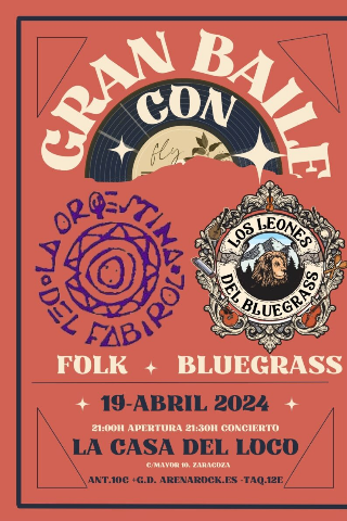 La Orquestina del Fabirol + Los Leones del Bluegrass