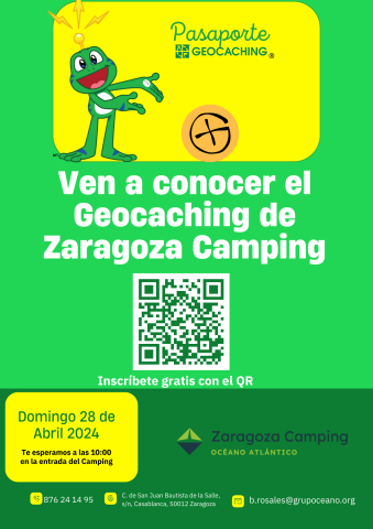 Geocaching de Zaragoza Camping