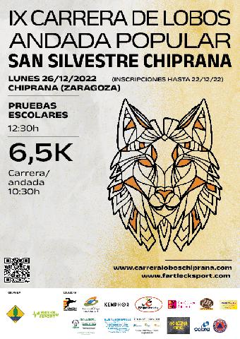 IX Carrera de Lobos de Chiprana San Silvestre 2022